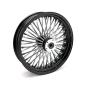 Preview: MCS-Radialspeichen-Hinterrad mit 48 Fat Spoke, 4.25 x 18, schwarz – 06-07 Dyna (NU)
