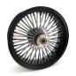 Preview: MCS-Radialspeichen-Hinterrad mit 48 Fat Spoke, 5.50 x 18, schwarz – 08-26 FLT/Touring nur für Custom-Anwendungen (siehe Hinweis)