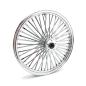 Preview: MCS radial 48 fat spoke front wheel 2.15 x 21 DF chrome – Custom applications