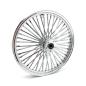 Preview: MCS radial 48 fat spoke front wheel 2.15 x 21 DF chrome – Custom applications