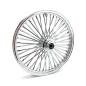 Preview: MCS radial 48 fat spoke front wheel 2.15 x 21 SF chrome – 04-05 FXDWG