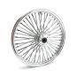 Preview: MCS radial 48 fat spoke front wheel 2.15 x 21 SF chrome – 04-05 FXDWG