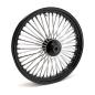 Preview: MCS radial 48 fat spoke front wheel 3.50 x 23 SF black – 04-05 FXDWG