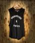 Preview: CnP Choppers n Partys Ärmelloses Kapuzen Sweat Shirt Hoodie Schwarz Biker Motorrad