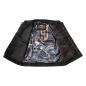 Preview: West Coast Choppers WCC x 13 1/2 Dominator black canvas riding vest Kutte Weste Biker Bikerweste