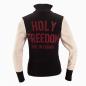 Preview: Holy Freedom Dirtrack Sweatshirt Schwarz/Weiß - Baumwolle