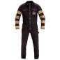 Preview: Holy Freedom Tutonero Overall Schwarz/Weiß - elastischer Baumwolltwill