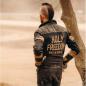 Preview: Holy Freedom Tutonero Overall Schwarz/Weiß - elastischer Baumwolltwill