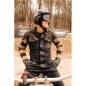 Preview: Holy Freedom Tutonero Overall Schwarz/Weiß - elastischer Baumwolltwill