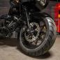 Preview: Arlen Ness, 18x5.5 Fat Factory 'Prodigy' wheel. Front. Black – Front: 08-25 FLT/Touring (excl. 23-25 CVO; 24-25 FLHX; 2025 FLHXU; 24-25 FLTRX) (NU)