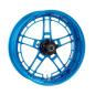 Preview: Arlen Ness, Flatline-Felge 18 x 5.5 Zoll, blau – Universell passend. Das modellspezifische Arlen-Ness-Nabenkit muss für ein vollständiges Rad separat bestellt werden.
