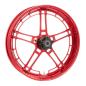Preview: Arlen Ness, Flatline Rim 19 x 3.25". Red – Universal. Order model-specific Arlen Ness Hub Kit separately to complete the wheel.