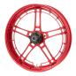 Preview: Arlen Ness, Flatline Rim 21 x 3.5". Red – Universal. Order model-specific Arlen Ness Hub Kit separately to complete the wheel.