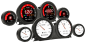 Preview: KOSO HD3-X TFT ANZEIGENKIT FÜR TOURING 2014-2023 - Koso