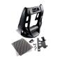 Preview: Cult-Werk, radiator cover ''Racing''. Matte black