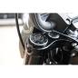 Preview: Cult-Werk 2-teilig fork tube cap bolt Abdeckungsset, Logo – Softail: 20-24 FXST Softail Standard 107; 18-20(NU)FLFB Fat Boy 107; 18-24 (NU) FLFBS Fat Boy 114; 25-26 FLFB Fat Boy 117; 18-20 (NU) FXBB Street Bob 107; 18-25 (NU) FXBBS Street Bob 114; 25-26 F