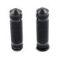 Preview: Cult-Werk 1" / 25.4mm Grooved Lenker grips. schwarz – 08-25 H-D with e-throttle (excl