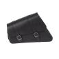 Preview: Sporster  Leder Schwingentasche links, 6,5 Liter. Schwarz - Für Harley Davidson All XL Sportster