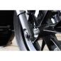 Preview: Cult-Werk vorne axle Abdeckungsset. glänzend schwarz – 21-26 RH1250S Sportster S; 22-26 RH975 Nightster; 23-26 RH975S Nightster Special