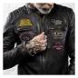 Preview: Holy Freedom Zero Evo Jacket Black - Motorrad Lederjacke in Schwarz