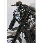 Preview: Cult-Werk 2-teilig oberes Gabelabdeckungsset. glänzend schwarz – 04-22 Sportster (excl