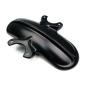 Preview: Cult-Werk, 'Old School' front fender. Matte black für Harley Davidson - Baujahr 10-15 XL1200X