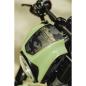Preview: Cult-Werk Scheinwerfermaske NRS Style, glänzend schwarz – Indian Scout Bobber, Baujahre 2018–2024