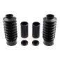 Preview: Cult-Werk 6-piece fork tube Abdeckungsset Medium. glänzend schwarz – 18-24 Indian Scout Bobber