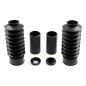 Preview: Cult-Werk 6-piece fork tube Abdeckungsset Medium. glänzend schwarz – 18-24 Indian Scout Bobber
