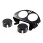 Preview: Cult-Werk Low Rider dash Abdeckungsset. Matte schwarz – 18-20 FXLR Low Rider 107; 20-21 FXLRS Low Rider S 114 (NU)