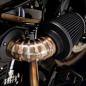 Preview: Vance & Hines, Vo2 Falcon Lufteinlass. Edelstahl - Offener Luftfilter Schweiß Optik Hot-Rod-Look
