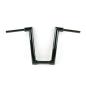 Preview: Kodlin, 2" Str8Up handlebar medium 28 cm high in Black - Ape Hanger FAT kodlin in 2 Zoll Höhe 28 cKodlin, 2" Str8Up handlebar extra tall 43 cm high. Black - Ape Hanger FAT kodlin in 2 Zoll Höhe 43 cm in schwarz für 18–23 M8 Softailm in schwarz