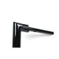 Preview: Kodlin, 2" Str8Up handlebar tall 38 cm high. Black - Ape Hanger FAT Kodlin in 2 Zoll Höhe 38 cm in schwarz für 18-23 M8 Softail
