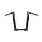 Preview: Kodlin, 2" Str8Up handlebar medium 28 cm high. Black - Ape Hanger FAT kodlin in 2 Zoll Höhe 28 cm in schwarz für 18–23 M8 Softail