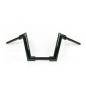 Preview: Kodlin, 2" Str8Up handlebar medium 28 cm. Black - Ape Hanger FAT kodlin in 2 Zoll Höhe 28 cm in schwarz für 18-23 M8 Fat Boy