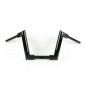Preview: Kodlin, 2" Str8Up handlebar medium 28 cm high. Black - Ape Hanger FAT kodlin in 2 Zoll Höhe 28 cm in schwarz für 14-23 FLHR Road King