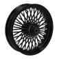 Preview: MCS radial 48 fat spoke front wheel 3.50 x 16 SF black – 04-05 FXDWG