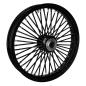 Preview: MCS radial 48 fat spoke front wheel 3.50 x 23 SF black – 04-05 FXDWG