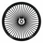Preview: MCS radial 48 fat spoke front wheel 3.50 x 23 SF black – 04-05 FXDWG