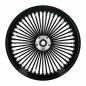 Preview: MCS-Radialspeichen-Hinterrad mit 48 Fat Spoke, 5.50 x 18, schwarz – 02-07 FLT/Touring; 02-06 V-Rod (NU)