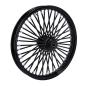 Preview: MCS radial 48 fat spoke front wheel 2.15 x 21 SF black – 04-05 FXDWG