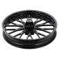 Preview: Arlen Ness, rim Y-Spoke 3.5 x 21. Front. Black – Universal. Order model-specific Arlen Ness Hub Kit separately to complete the wheel