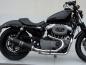 Preview: Hitzeschutz Cover Schwarz oder Chrom für Racing Schalldämpfer - SPORTSTER 883-1200 BJ. 2017 BIS 2020