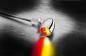 Preview: Atto® DF - Kellermann Atto® DF black ECE (3 in 1) - Blinker, Bremslicht, Rücklicht