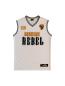 Preview: Bosnian Rebel Basketball Trikot White/Black - Bosna i Hercegovina Dres Kosarka