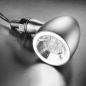 Preview: Bullet 1000® PL white - LED Blinker mit Positionslicht, chrom, vorne beidseitig