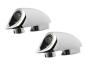 Preview: Mini Fender Strut LED Turn Signal/Taillight/Brake Light Chrome Smoke LED