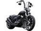 Preview: Bates Style Headlight Bracket for M-8 Breakout Black
