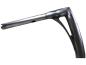 Preview: 430 Extra Tall Flow Bar Super Fat Handlebar for M8 Softail with 1 1/4" Clamp Diameter 3-Hole Raw 1,4" Throttle By Wire