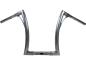 Preview: 430 Extra Tall Flow Bar Super Fat Handlebar for Road Glide with 1 1/4" Clamp Diameter 3-Hole Raw 1,4" Throttle By Wire